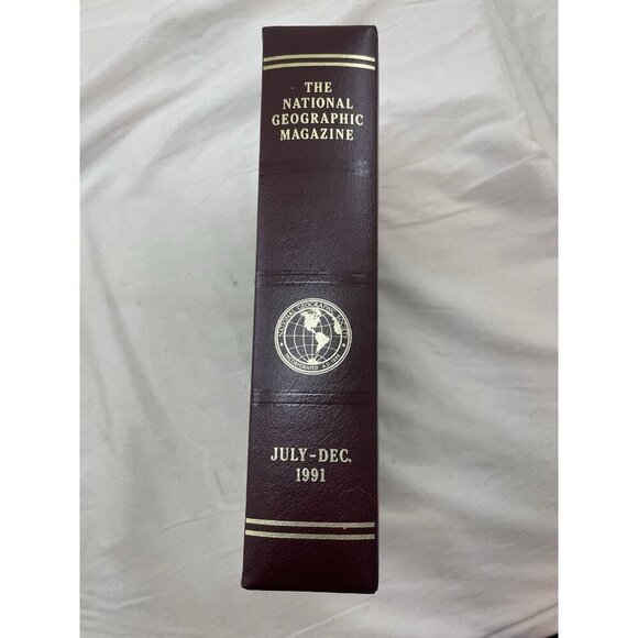 Vintage Nat Geo Lot Jul–Dec 1991 w/ Slipcover | History, Science - Picture 6 of 16